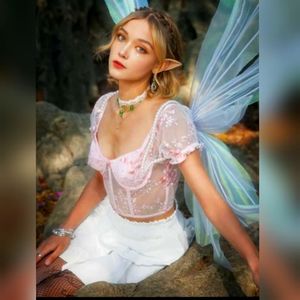 ROMWE FAIRY GRUNGE LACE TOP